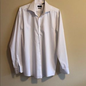 White Long-sleeve Hugo Boss dress shirt